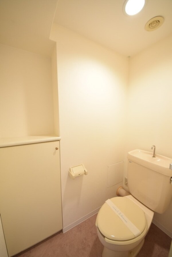 トイレ(トイレにも収納付き)
