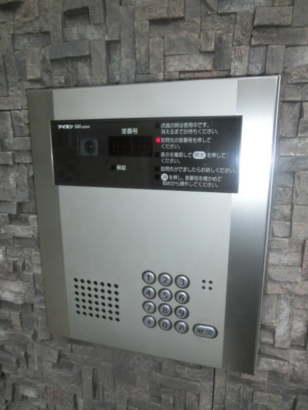 設備(安心のオートロック付きです)