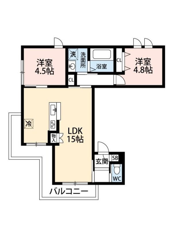 間取図(平面図)