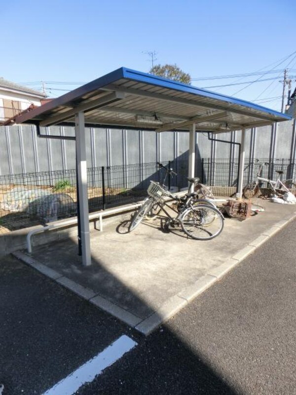 共有部分(駐輪場です)