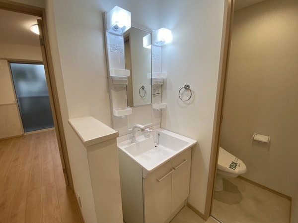 洗面(※同施工会社・同間取り参考写真)