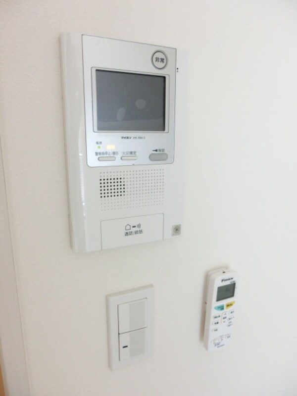 セキュリティ(TVモニターホン付き、来客時にも安心です)