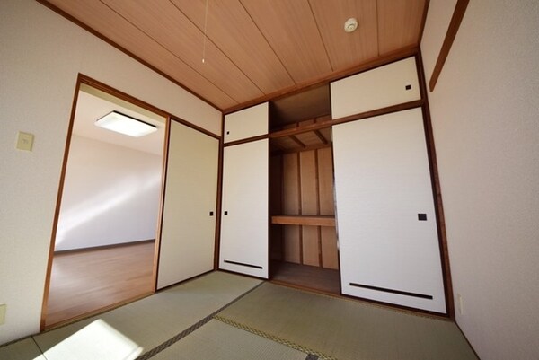 設備(天袋付きの押入れ)