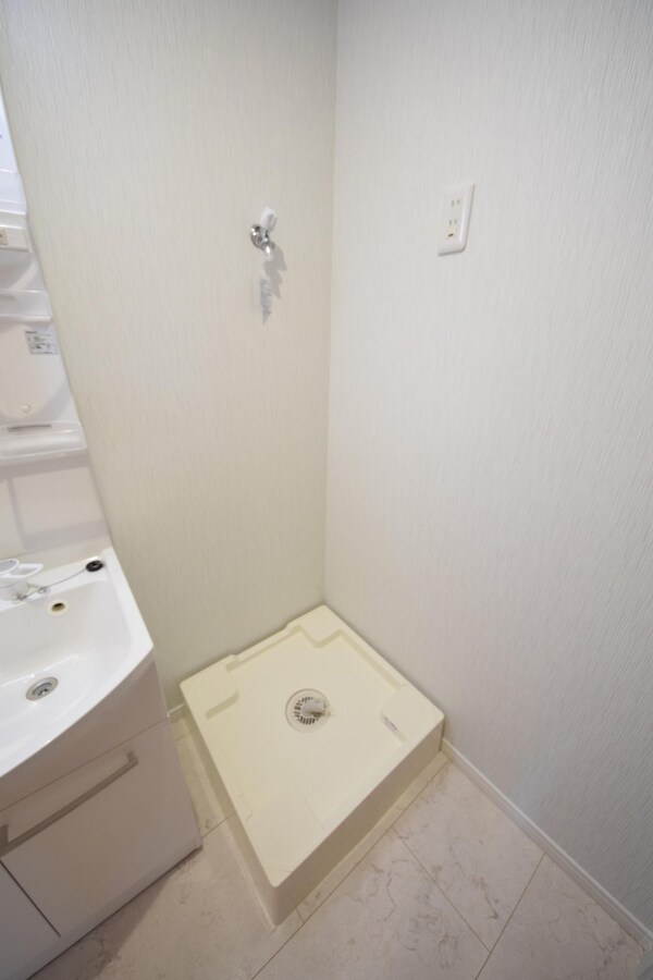 設備(室内洗濯機置き場)