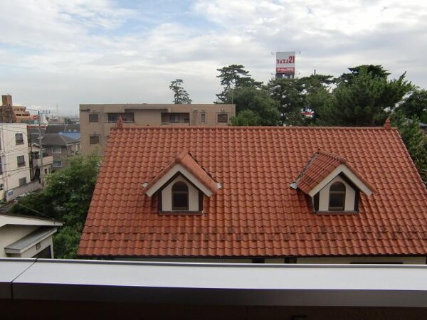 眺望(日差しが入りやすいお部屋です)