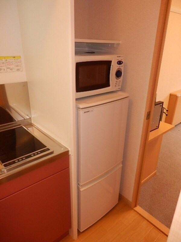 設備(冷蔵庫＆電子レンジ)