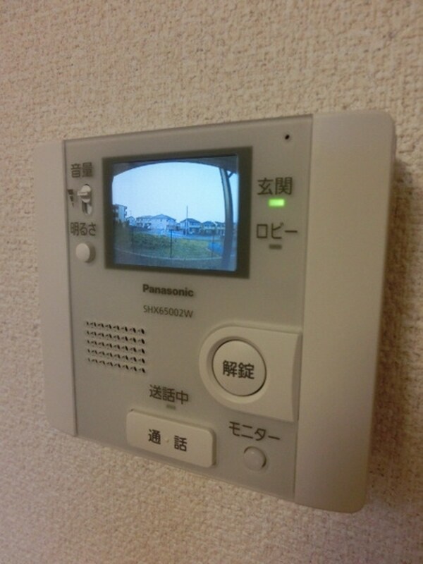 セキュリティ(モニター付きインターホン完備です)