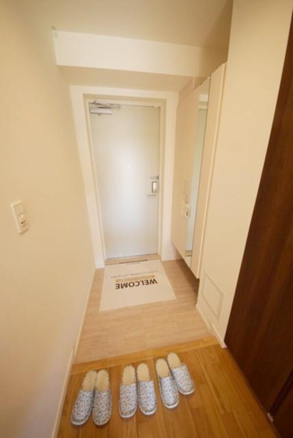 玄関(シューズボックス完備です)