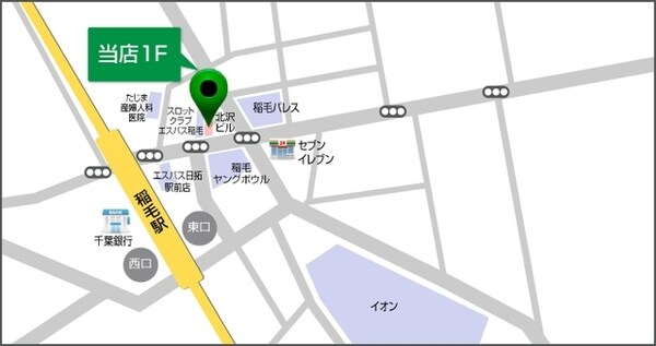 地図(詳細はタウンハウジングまで！043-290-8070)