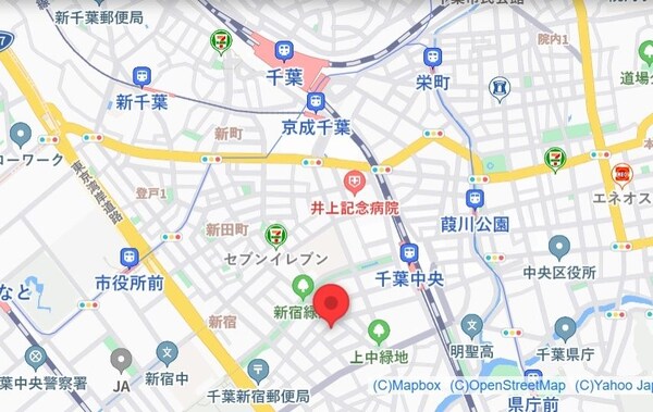地図(当店の地図です)