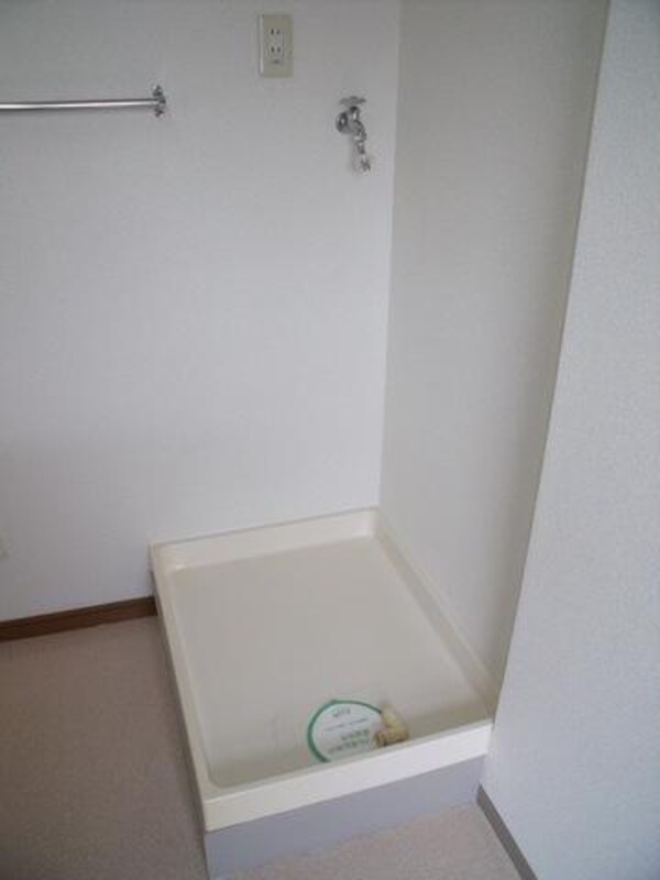 設備(室内洗濯機置き場です)