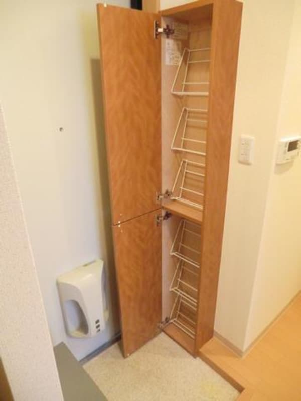 玄関(シューズＢＯＸ完備の明るい玄関)