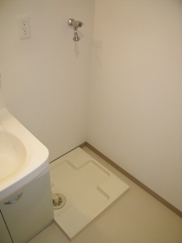 設備(室内洗濯機置き場)