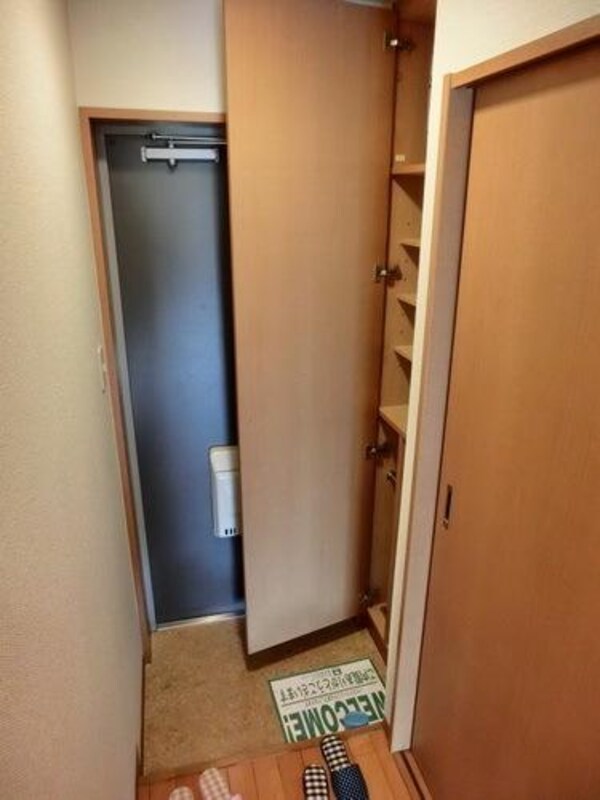 玄関(下駄箱も大きめですよ。)