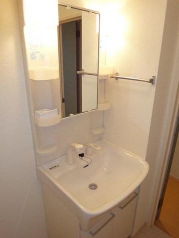 洗面(忙しい朝もお掃除にも便利なシャンプードレッサー)