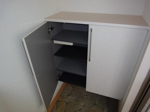 玄関(シューズボックス　収納付き)