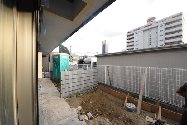 眺望(※建築時の写真です)