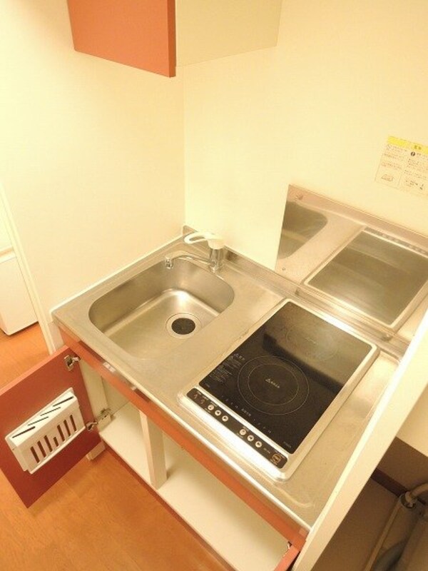 キッチン(電気コンロ２口)