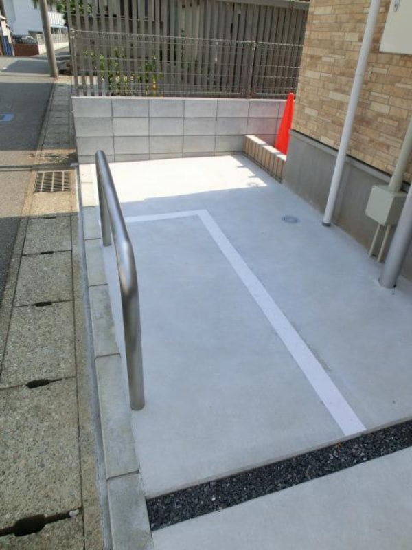 共有部分(バイク置き場)