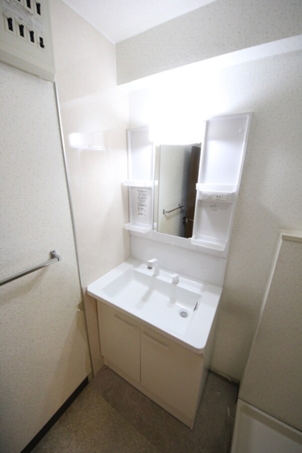 洗面(別部屋の同タイプ写真です。)