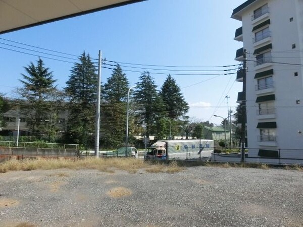 眺望(前面に建物が無いので、日当り良好です)
