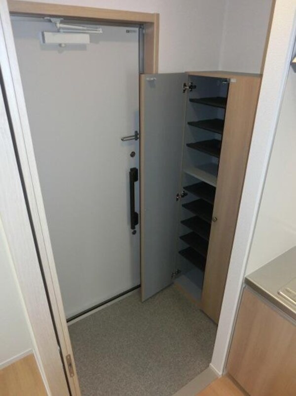 玄関(シューズボックス完備)