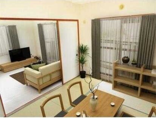 リビング・居室(家具はバーチャルです)