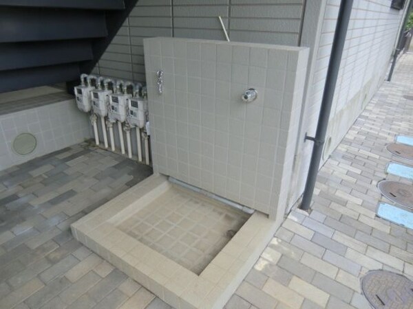外観(ペット用足洗い場あります)