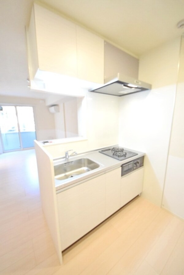 キッチン(グリル付きガス2口人気のカウンターキチン)