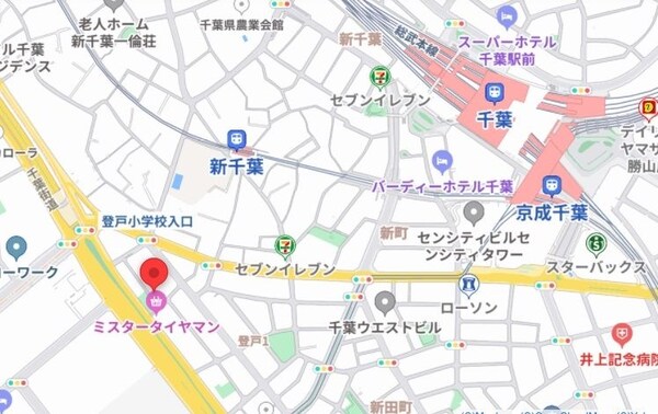 地図(ご来店お待ちしております！043-312-6124)