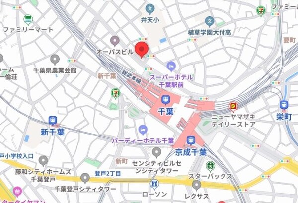 地図(ご来店お待ちしております！043-312-6124)