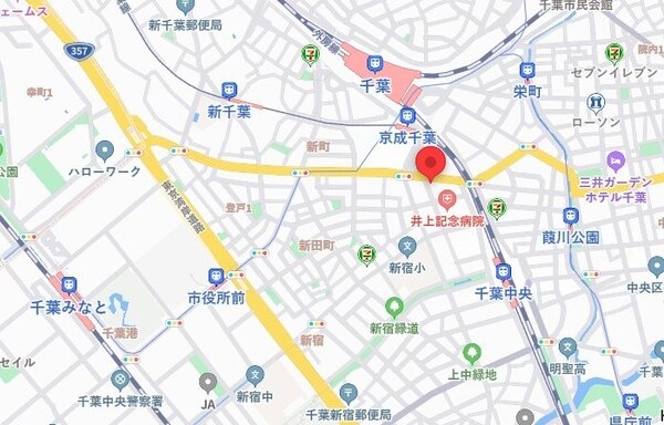 地図(ご来店お待ちしております！043-312-6124)