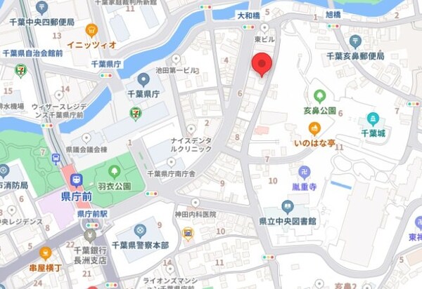 地図(ご来店お待ちしております！043-312-6124)