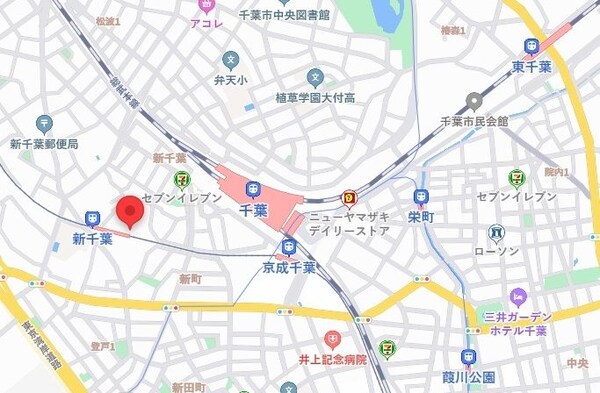 地図(ご来店お待ちしております！043-312-6124)