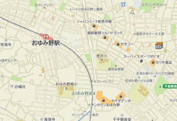 地図(現地待ち合わせ歓迎♪お問合せはタウンハウジング蘇我店まで！)