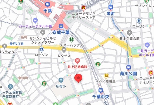 地図(現地待ち合わせ歓迎♪お問合せはタウンハウジング蘇我店まで！)