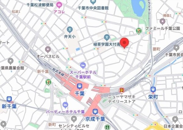 地図(ご来店お待ちしております！043-221-3600)