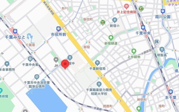 地図(現地待ち合わせ歓迎♪お問合せはタウンハウジング千葉店まで！)