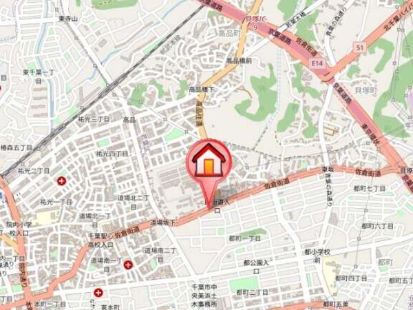 地図(ご来店お待ちしております！043-221-3600)