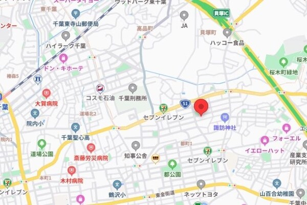 地図(ご来店お待ちしております！043-221-3600)