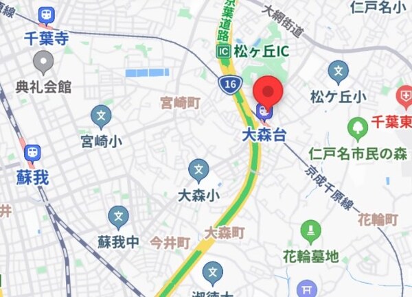 地図(お問合せはタウンハウジングまで！※現地待合わせ相談可能)