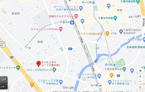 地図(ご来店お待ちしております！043-221-3600)