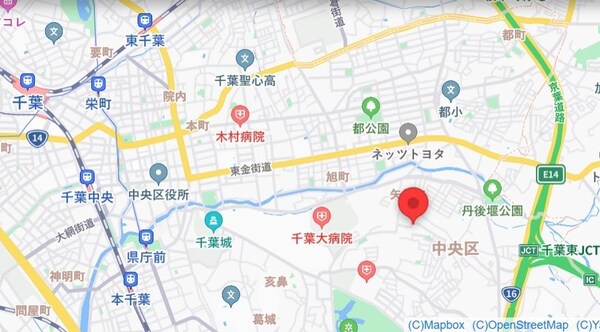 地図(千葉店案内図。ご来店お待ちしております！)