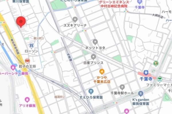 地図(お問合せはタウンハウジングまで！※現地待合わせ相談可能)