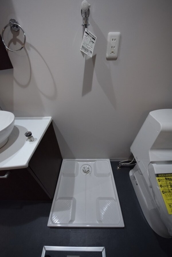設備(室内洗濯機置場)