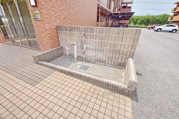 その他(ペットの足洗い場が用意されております)