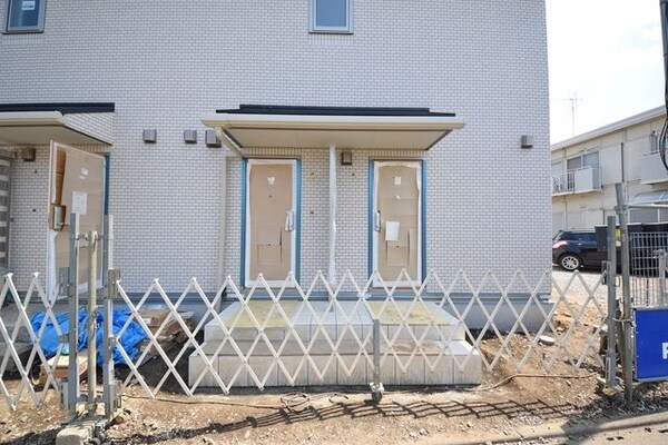 エントランス(建築中)