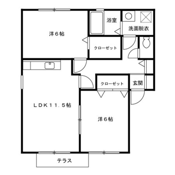 間取図(平面図)