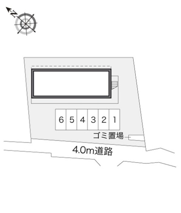 地図(設備・仕様は号室により異なる為、現況を優先致します。)