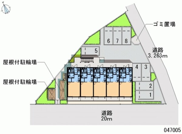 駐車場(☆配置図面☆)